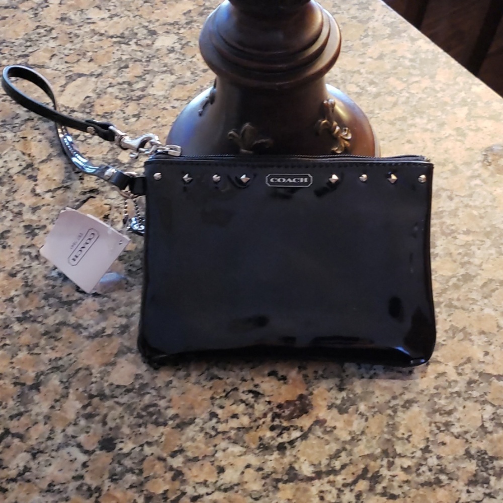 NWT authentic Coach wristlet
